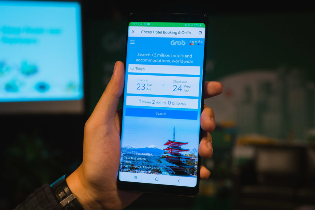 Grab hotel booking