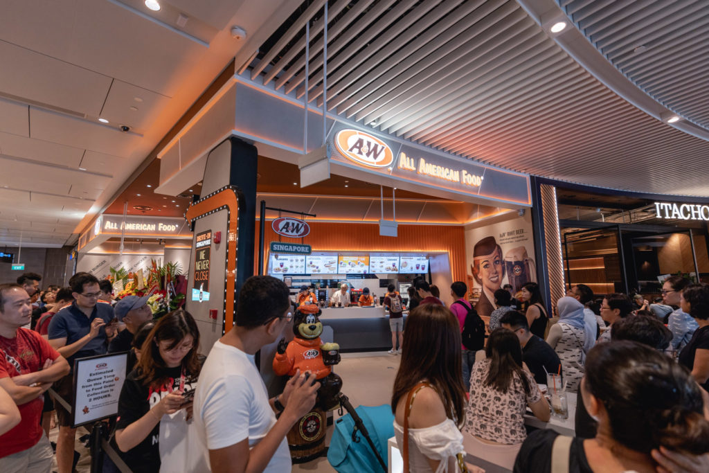 Jewel Changi - A&W