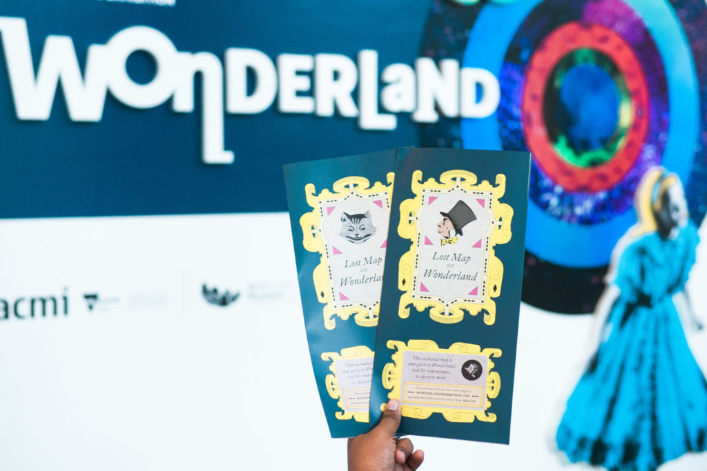 Wonderland exhibition - maps