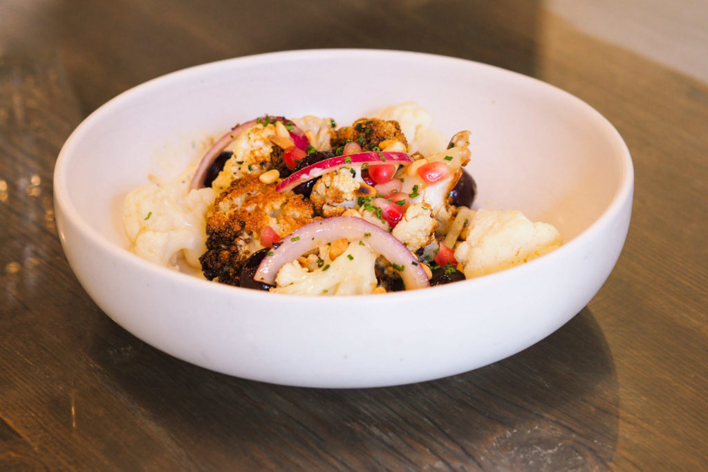 strangers' reunion - cauliflower salad