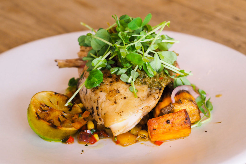 strangers' reunion - chicken breast