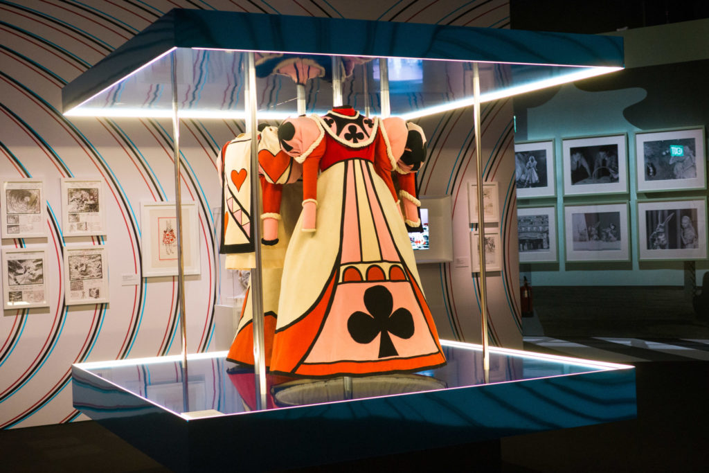 Wonderland exhibition - looking glass house