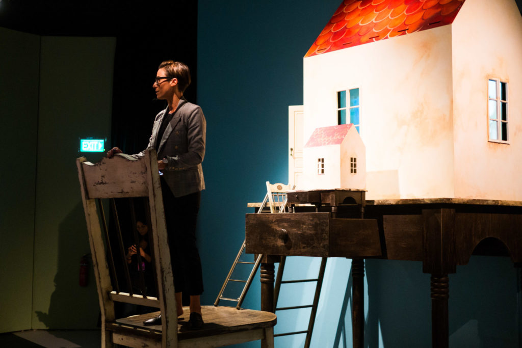 Wonderland exhibition - rabbit sends a little bill