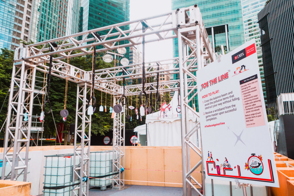 DBS Marina Regatta - obstacles