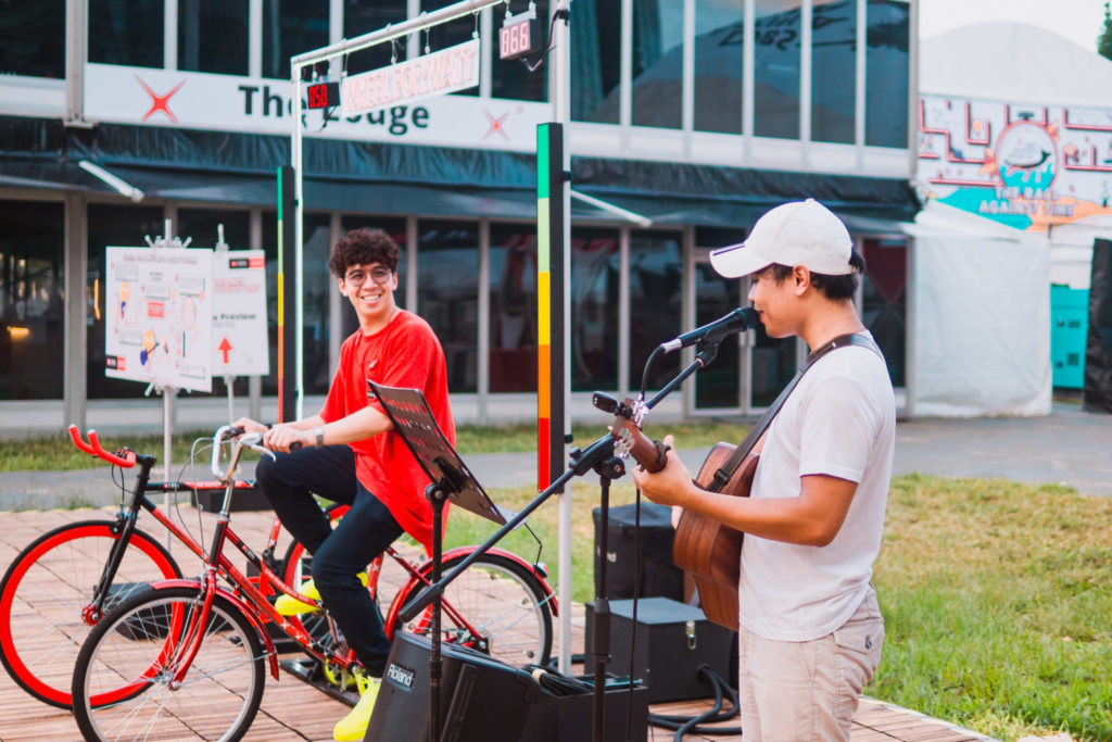 DBS Marina Regatta - busking