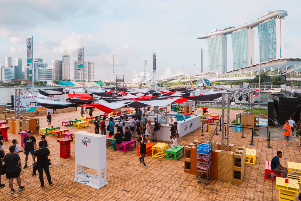 DBS Marina Regatta - event space