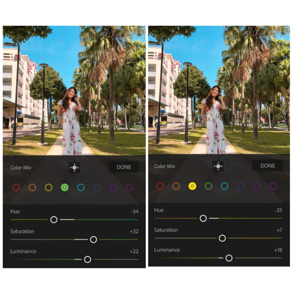 Photo guide pt2 - changing the hues_2