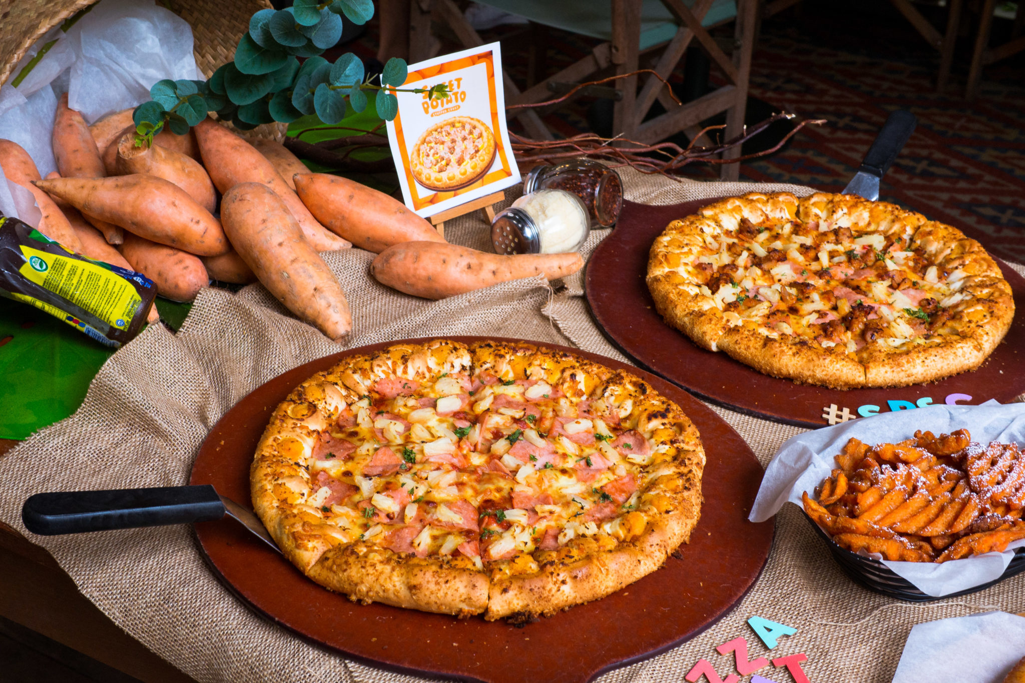 Sweet Potato Stuffed Crust Pizza from Pizza Hut Review