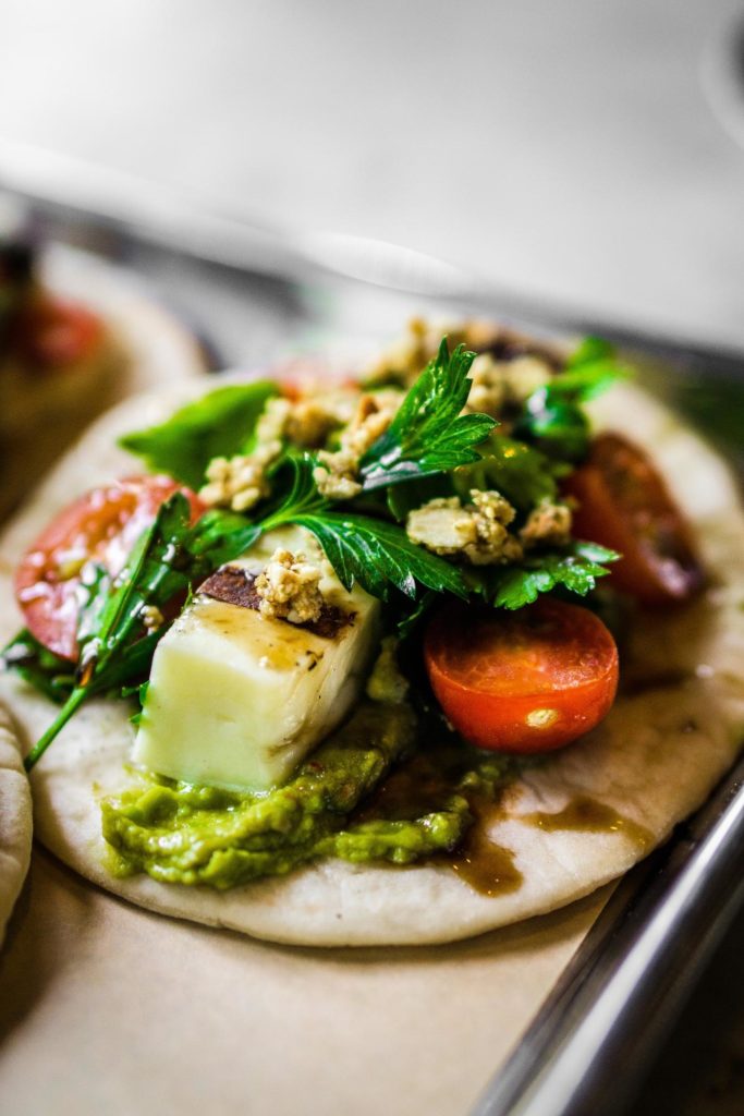 Fat Prince - Grilled Halloumi Cheese Kebab
