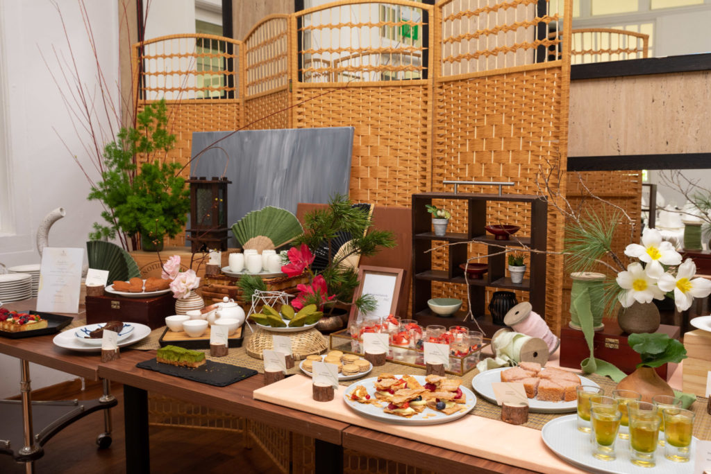lewin terrace - buffet spread