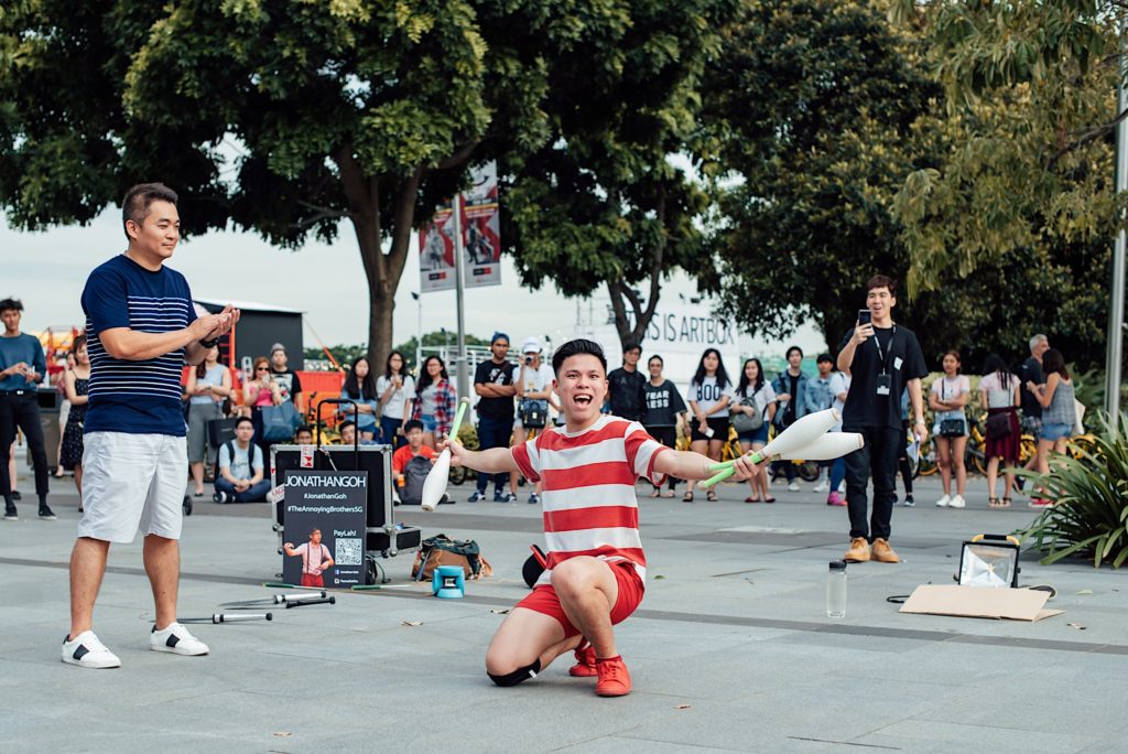 Busking by the Bay - jonathan (annoying bros)