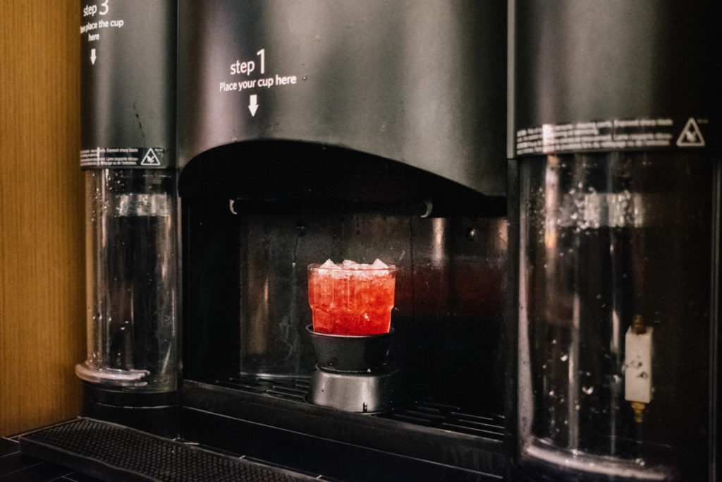 orchard cafe & intermezzo - blend-in-cup beverage machine