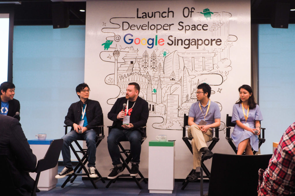 Google Developer Space - panel