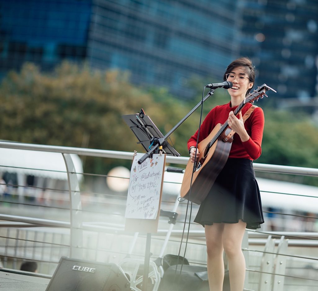 Busking by the Bay - aida tay