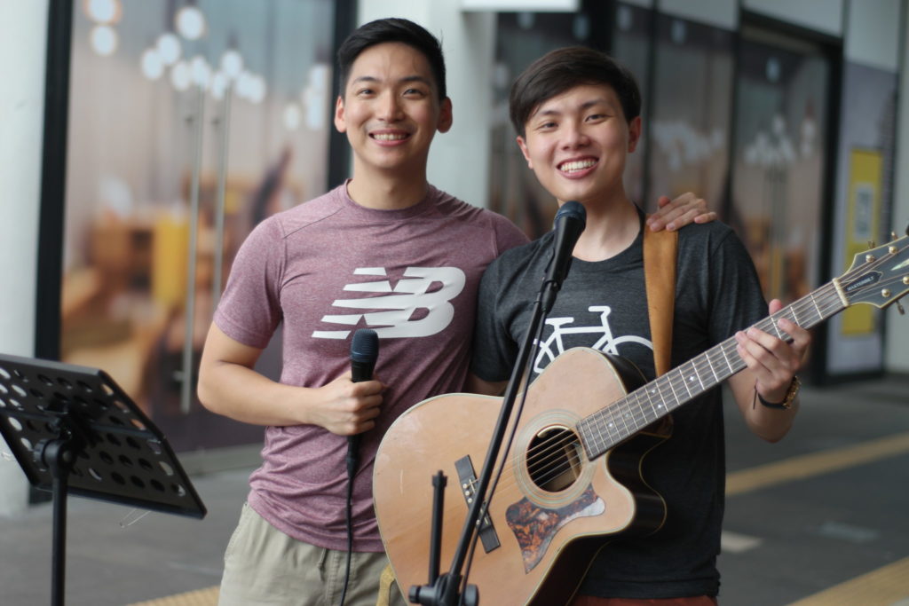 Busking by the Bay - the unemployedd
