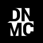 DNMC Logo – White on Black