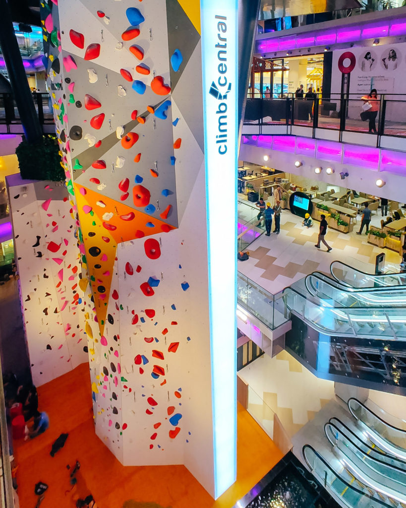 Funan - rock climbing wall
