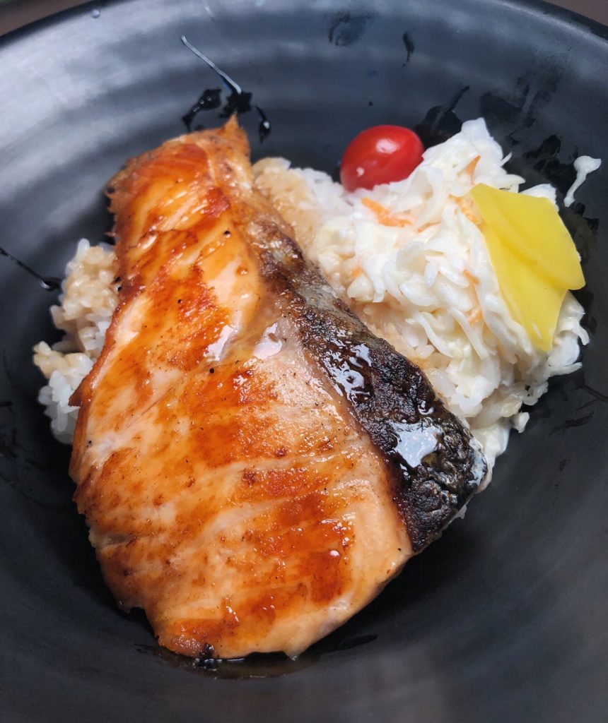 Old Airport Road Food Centre - salmon don
