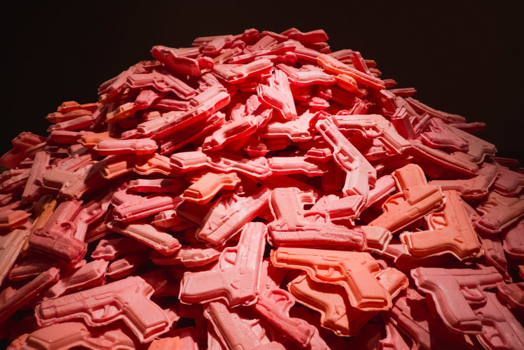 Awakenings Exhibition - Gun crackers (Zoomed in)
