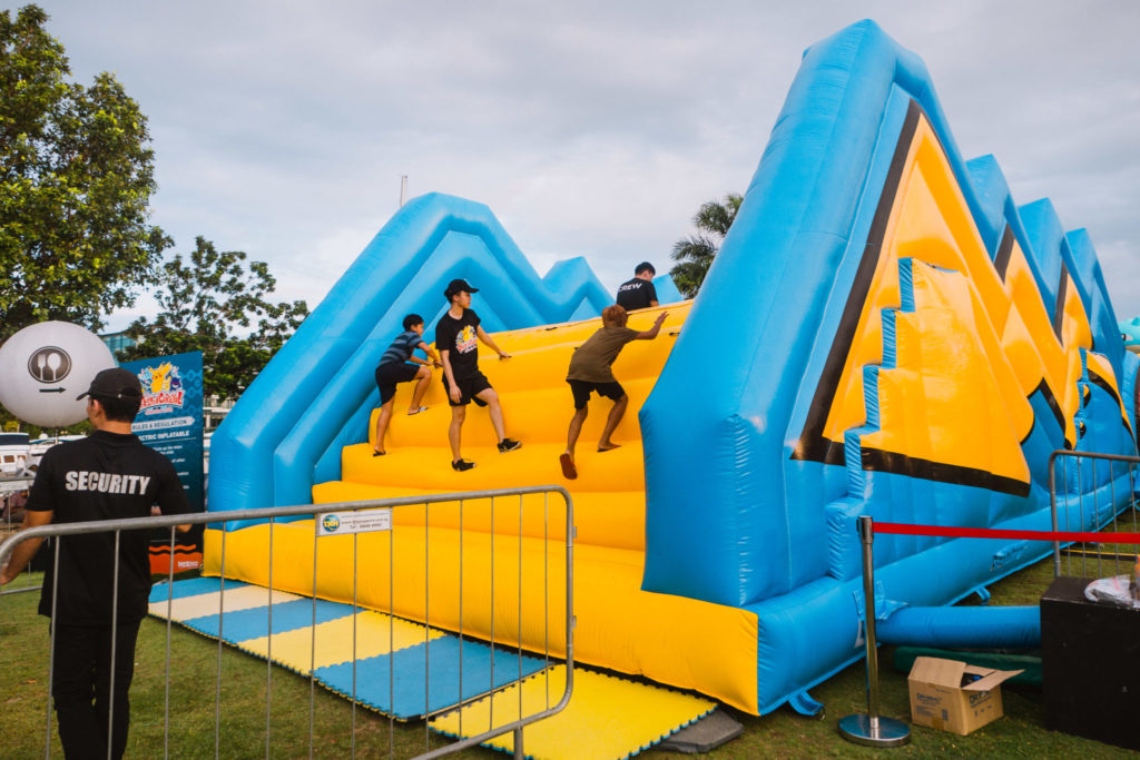Pokemon Carnival - inflatable slide