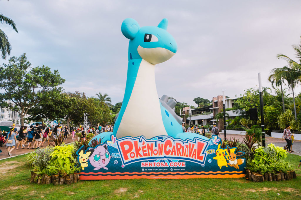 Pokemon Carnival - Lapras inflatable