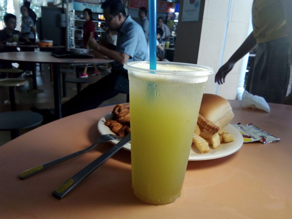 Old Airport Road Food Centre - sugar cane juice