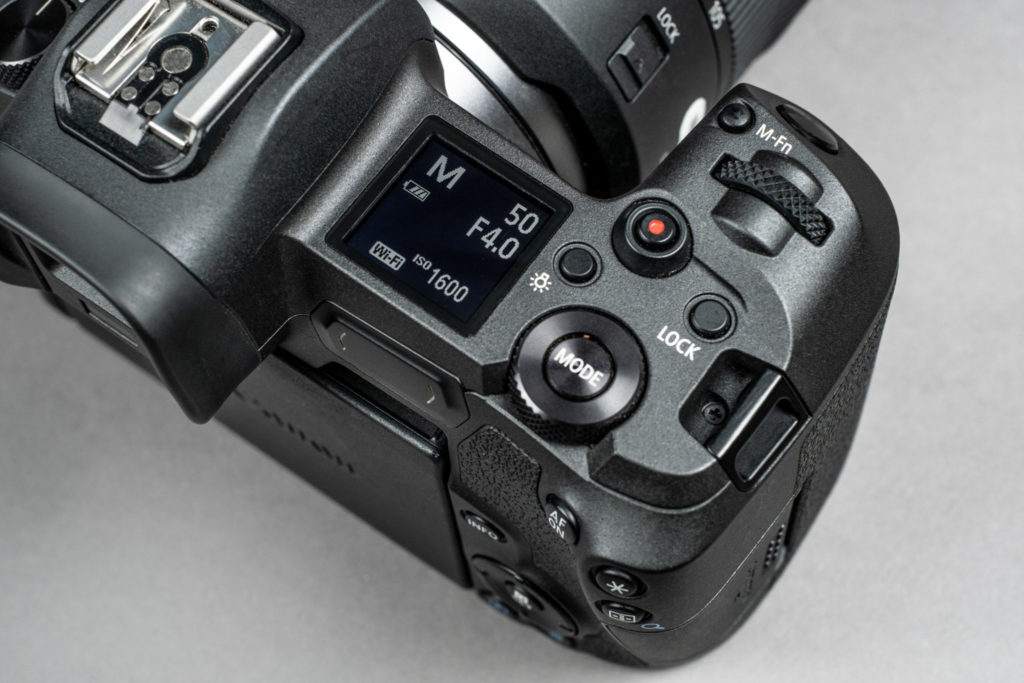 Canon EOS R - Button Layout