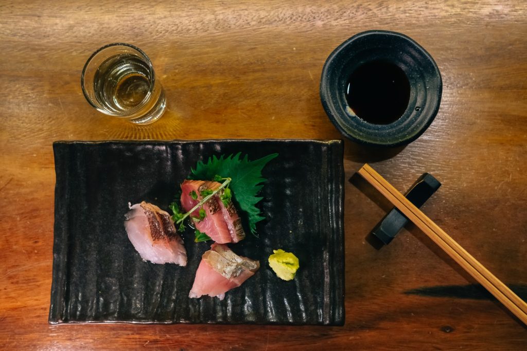 jimoto dining - sashimi