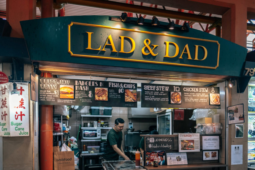 Maxwell Food Centre - lad & dad