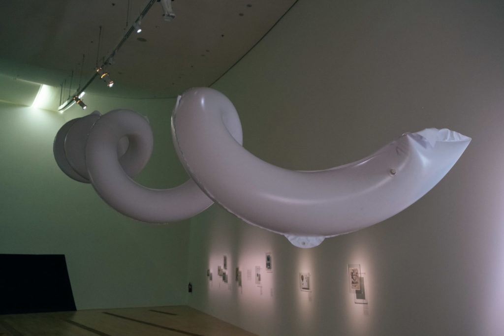 Floating Utopias - inflatable spiral