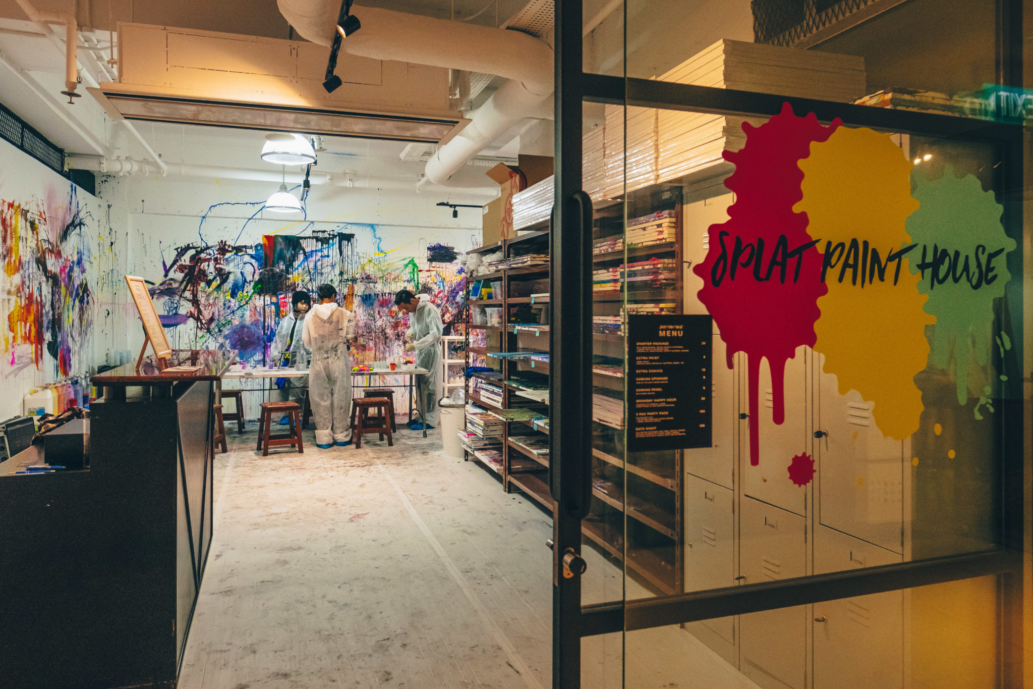 Down, dirty, and fun guaranteed at Splat Paint House in Singapore