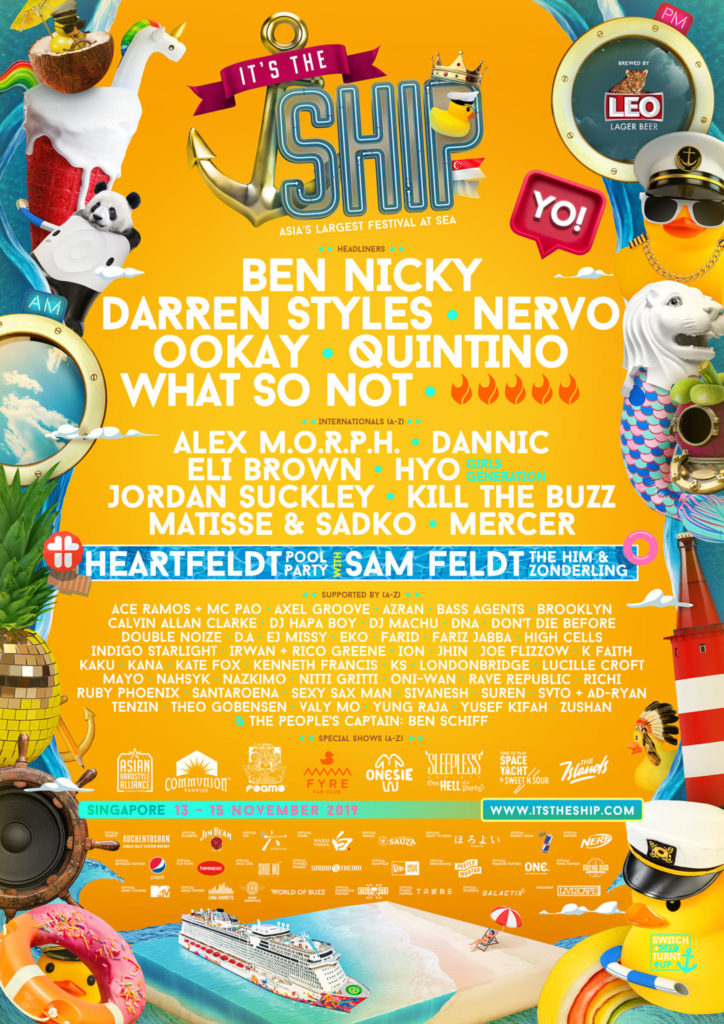 ITS2019: Artist Lineup Poster
