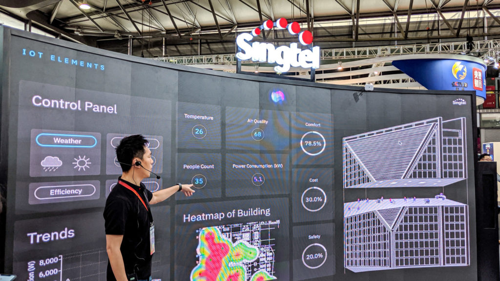 MWC19: Singtel Smart Building