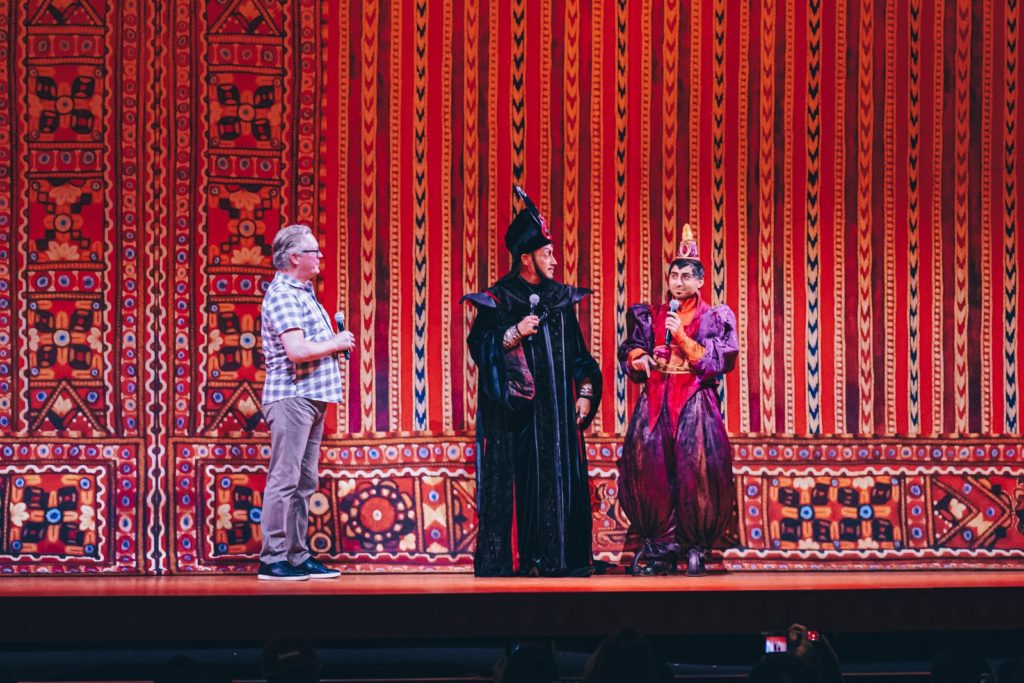 Aladdin BTS - Jafar and Iago