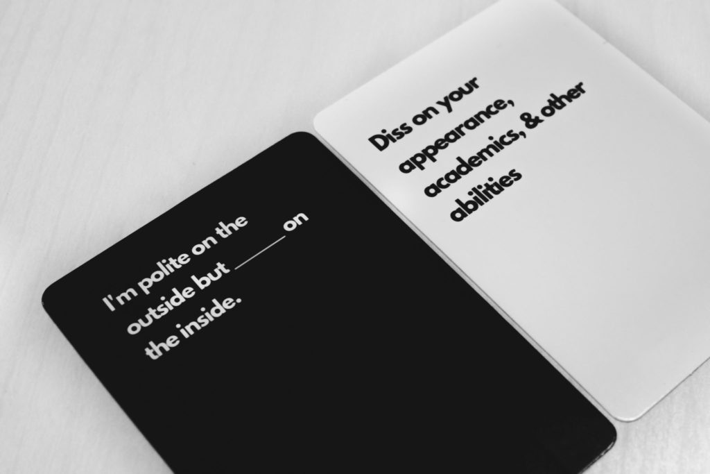 Casual Racism Black and White
