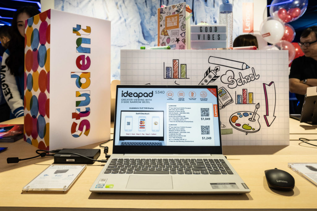 Lenovo flagship store opening - student