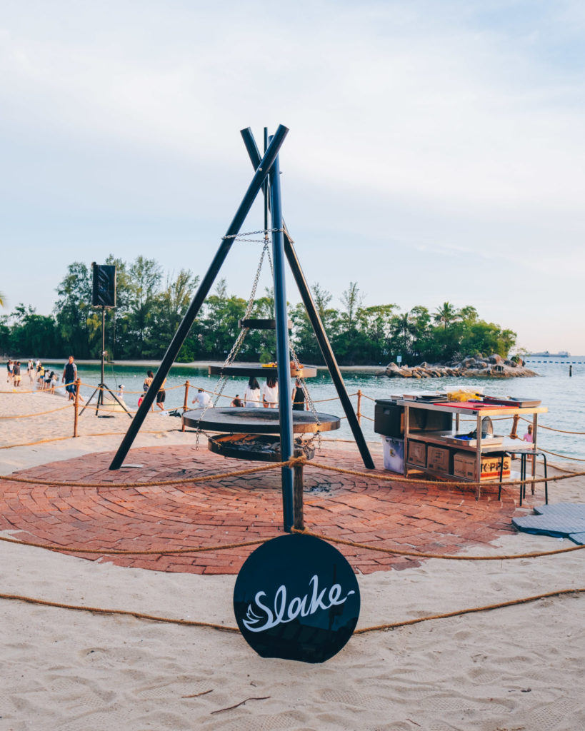 Sentosa Grillfest Stand