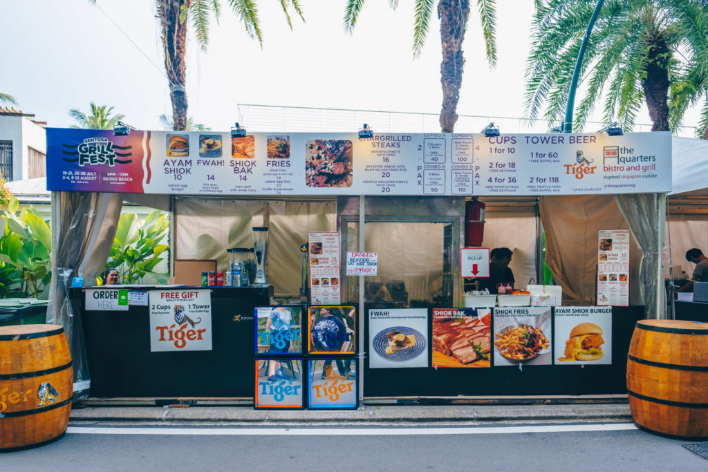 Sentosa Grillfest The Quarters Bistro & Grill’s Fwah!