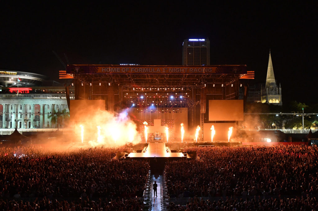 2018 FORMULA 1 SINGAPORE AIRLINES SINGAPORE GRAND PRIX (16 September 2018) - Zone 4 - Padang Stage - Martin Garrix