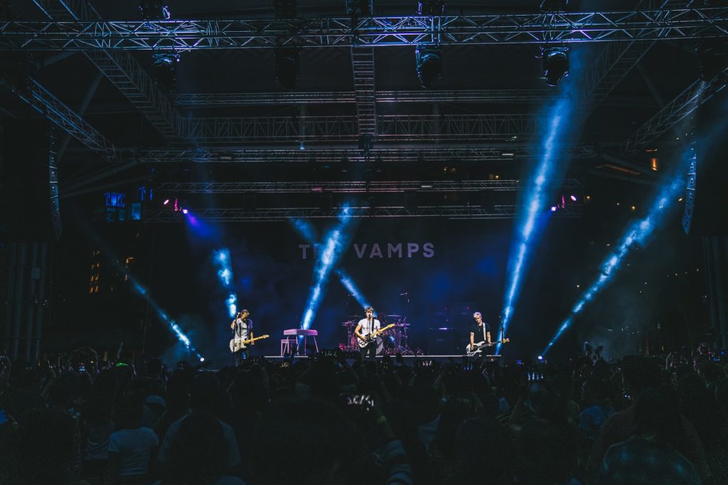 The Vamps review - group shot