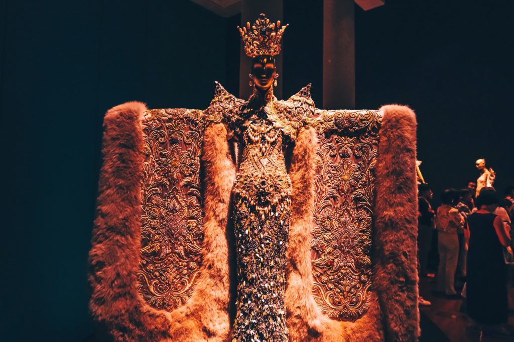 Guo Pei Exhibition - Snow Queen (front view)