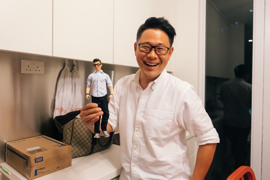 Jian Yang Interview - Jian and Jian doll