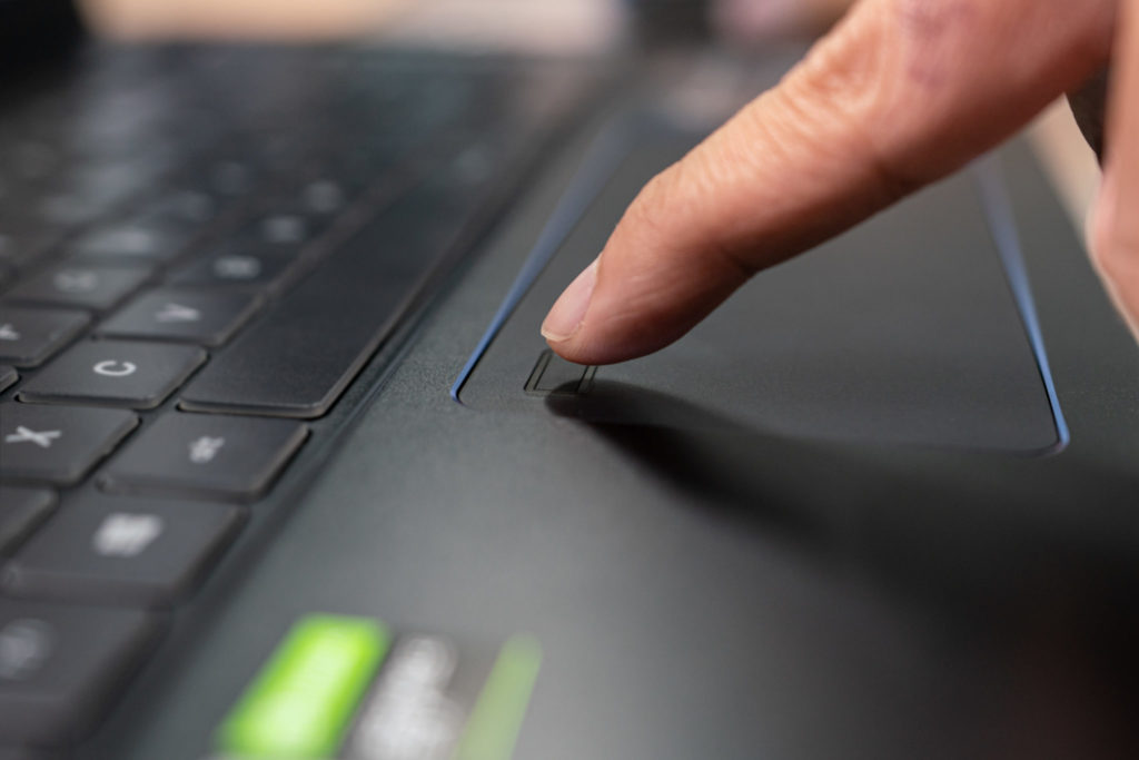 MSI Prestige 15 Touchpad
