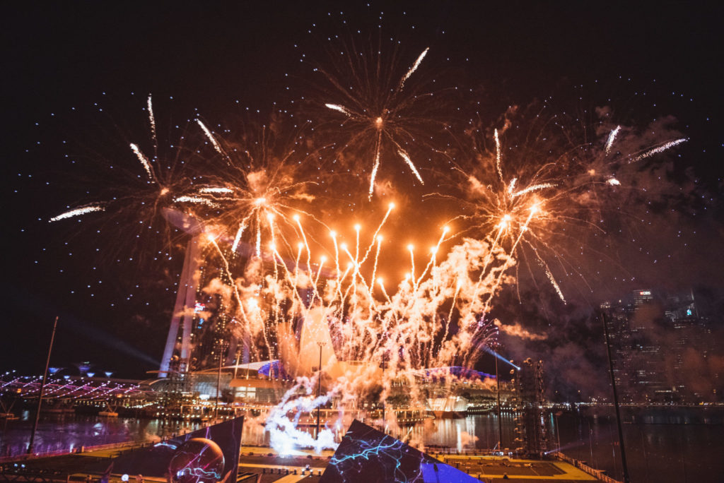 Nothing like a great show of fireworks to end one year, and begin another