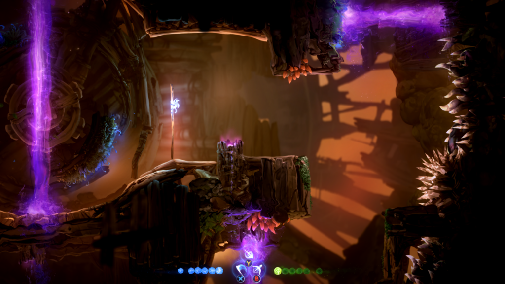 Ori and the Will of the Wisps Platforming