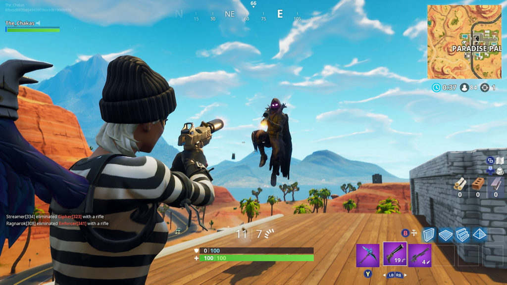 Circuit breaker Gaming: Fortnite
