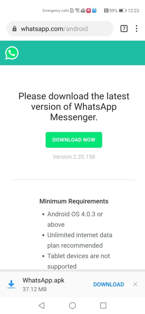 Huawei AppGallery Guide WhatsApp Install 