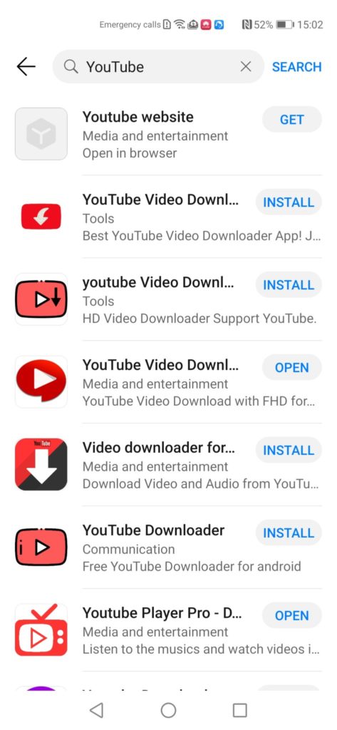 Huawei AppGallery Guide YouTube alternatives