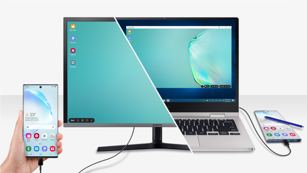 Video Conferencing: Samsung Dex