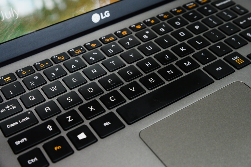 LG gram 14: Keyboard